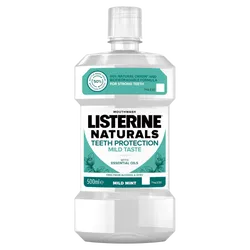 Listerine Płyn Do Płukania Jamy Ustnej Naturals Teeth Protection Mild Taste 500 Ml