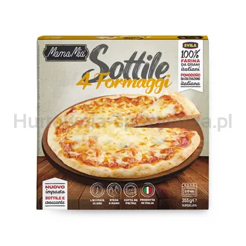 Svila Pizza Mamamia 4 Sery, 355 G, Produkt Głęboko Mrożony, Spód Wypiekany W Piecu Kamiennym