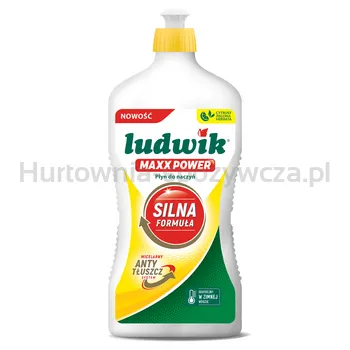 Ludwik MAXX POWER płyn do mycia naczyń cytrusy z zieloną herbatą 725g