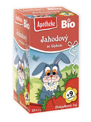 Apotheke Herbatka Dla Dzieci - Dzika Róża, Truskawka Po 9 Miesiącu Bio (20 X 2 G) 40 G [BIO]