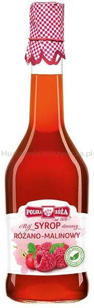 Syrop różano-malinowy 500 ml
