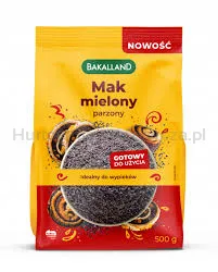 Bakalland Mak niebieski parzony mielony 500g