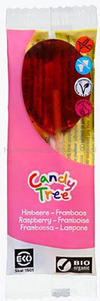 Lizak Malinowy Bezglutenowy Bio 13 G - Candy Tree [BIO]