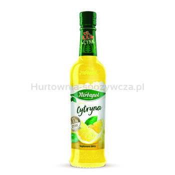 Herbapol Syrop Owocowy  Cytryna Lemoniadowa Z Witaminami C,D, B6 I Cynkiem 420 Ml