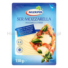 Mlekpol Ser Mozzarella Plastry 150G