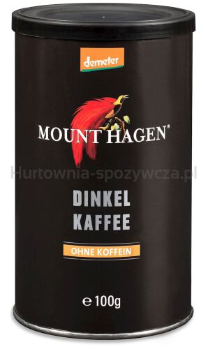 Kawa Zbożowa Orkiszowa Demeter Bio 100 G - Mount Hagen [BIO]