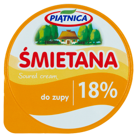 Piątnica Śmietana 18% 200G