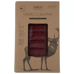 Pawęta Udziec z jelenia dojrzewający plastry 65 g