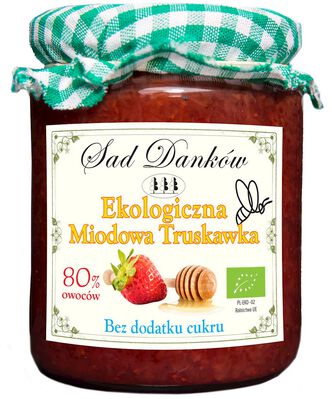 Miodowa Truskawka Bio 260 G - Sad Danków [BIO]