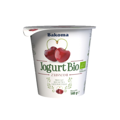 Jogurt BIO 140g wiśnia