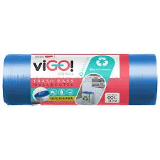 Vigo! Eko Worki Ld Proste Do Segregacji Niebieskie 60L 10 Szt.