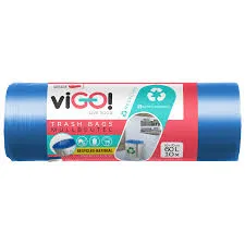 Vigo! Eko Worki Ld Proste Do Segregacji Niebieskie 60L 10 Szt.