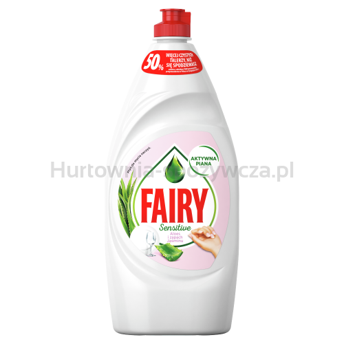 Fairy Płyn Do Mycia Naczyń Sensitive Aloes I Jaśmin 900 Ml