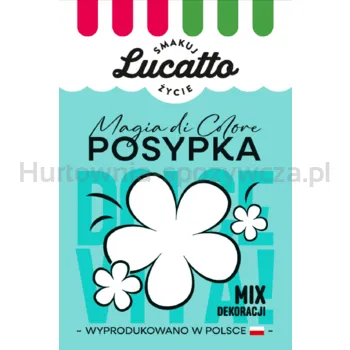 Posypka Mix Kwiatki Lucatto 30G