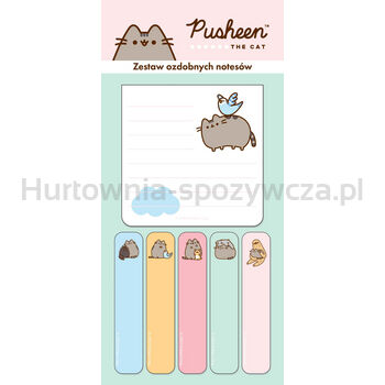 Zestaw notesów ozdobnych Pusheen