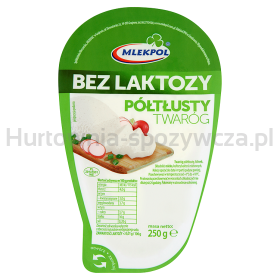 Mazurski Smak Twaróg Klinek 250G Półtłusty Bez Laktozy