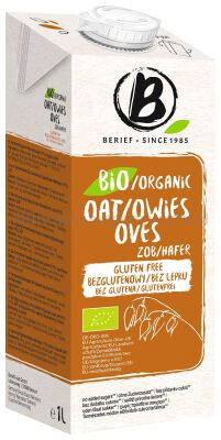 Berief Napój Owsiany Bez Dodatku Cukrów Bezglutenowy Bio 1 L [BIO]