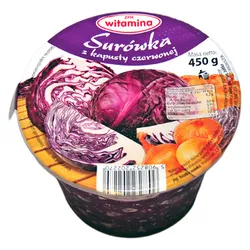 Witamina Surówka Warzywna Z Kapusty Czerwonej 450G
