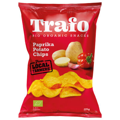 Trafo Chipsy Ziemniaczane Paprykowe Bio 125 G [BIO]