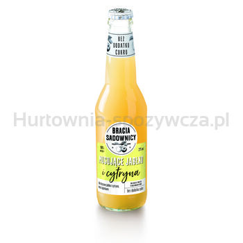 Bracia Sadownicy Napój Musujący 275Ml Jabłko I Cytryna