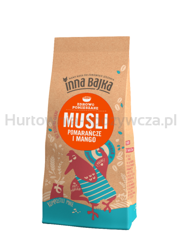 Musli Z Pomarańczą I Mango Bez Dodatku Cukru 250 G - Inna Bajka [BIO]