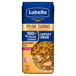 Lubella Makaron Pełne Ziarno Świdry Fusilli Z Orkiszem 400 G