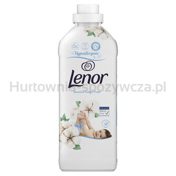 Lenor Płyn Zmiękczający Do Płukania Tkanin Sensitive Cotton Fresh 925 Ml