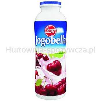 Jogobella Butelka malina-limonka/wiśnia 250g