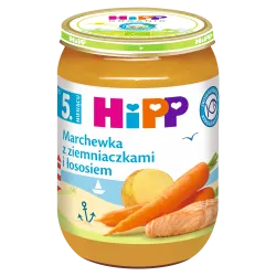 Hipp Marchewka Z Ziemniaczkami I ŁoSosiem, Po 5. M-Cu, 190 G