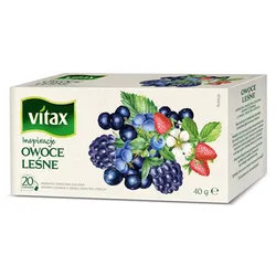 Vitax Herbata Inspiracje Owoce Leśne 20 Sztuk