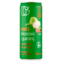 Qualita Food Woda Kokosowa Z Guaraną I Magnezem 320Ml