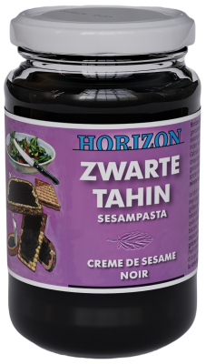 Tahini Czarne (Pasta Sezamowa Z Czarnego Sezamu) Bezglutenowe Bio 350 G - Horizon [BIO]