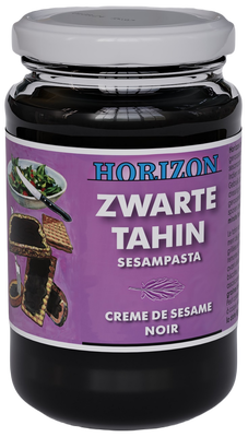 Tahini Czarne (Pasta Sezamowa Z Czarnego Sezamu) Bezglutenowe Bio 350 G - Horizon [BIO]