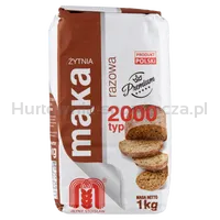 Stoisław Mąka Żytnia Typ 2000 Razowa 1 Kg