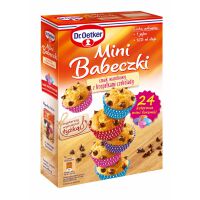 Dr.Oetker Mini Babeczki Smak Waniliowy Z Kropelkami Czekolady 250 G