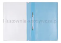 Skoroszyt OFFICE PRODUCTS, PP, A4, miękki, 100/170mikr., jasnoniebieski - 2