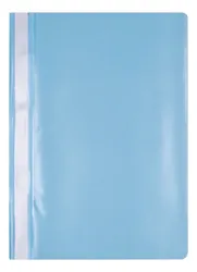 Skoroszyt OFFICE PRODUCTS, PP, A4, miękki, 100/170mikr., jasnoniebieski