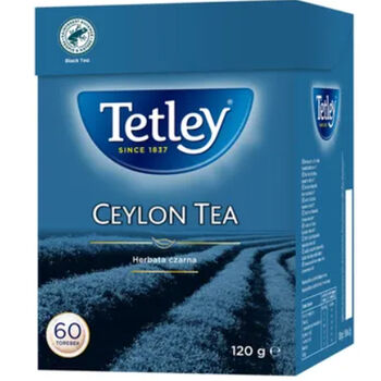 Tetley Herbata Ceylon 60 Torebek X 2G