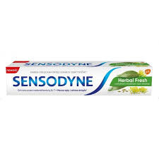 Sensodyne Herbal Pasta Do Zębów do nadwrażliwych zębów z fluorem, 75ml(data przydatnosci 31.12.2025)