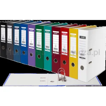 Bantex Segregator dźwigniowy 80mm żółty