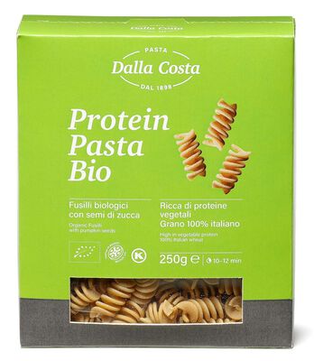 Dalla Costa Makaron (Semolinowy Z Dynią) Proteinowy Bio 250 G [BIO]