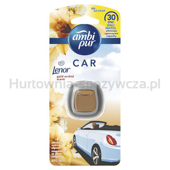 Ambi Pur Car Gold Orchid Samochodowy Odświeżacz Powietrza 2Ml