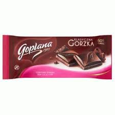 Goplana Czekolada 60% Cocoa Klasyczna Gorzka 90 G