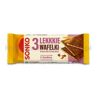 Sonko 3 Lekkkie Wafelki 3 Ziarna W Mlecznej Czekoladzie 36G.