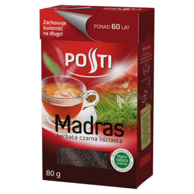 Posti Herbata Madras Liściasta Czarna 80 G