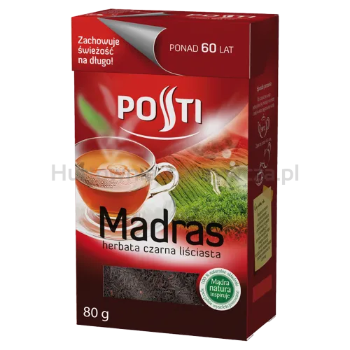 Posti Herbata Madras Liściasta Czarna 80 G