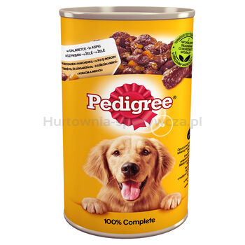 Pedigree Puszka Galaretka Z Kurczakiem I Marchewką 1200G