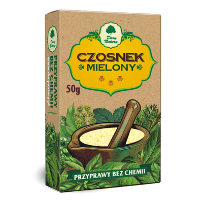 Dary Natury Dary Natury Czosnek Mielony 50 G [BIO]