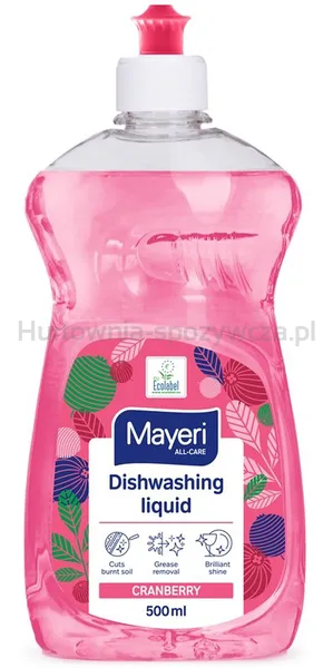 Płyn do mycia naczyń cranberry 500 ml