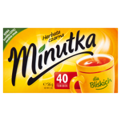 Minutka Herbata Czarna 40 Torebek<br>(Data 31.10.2025)